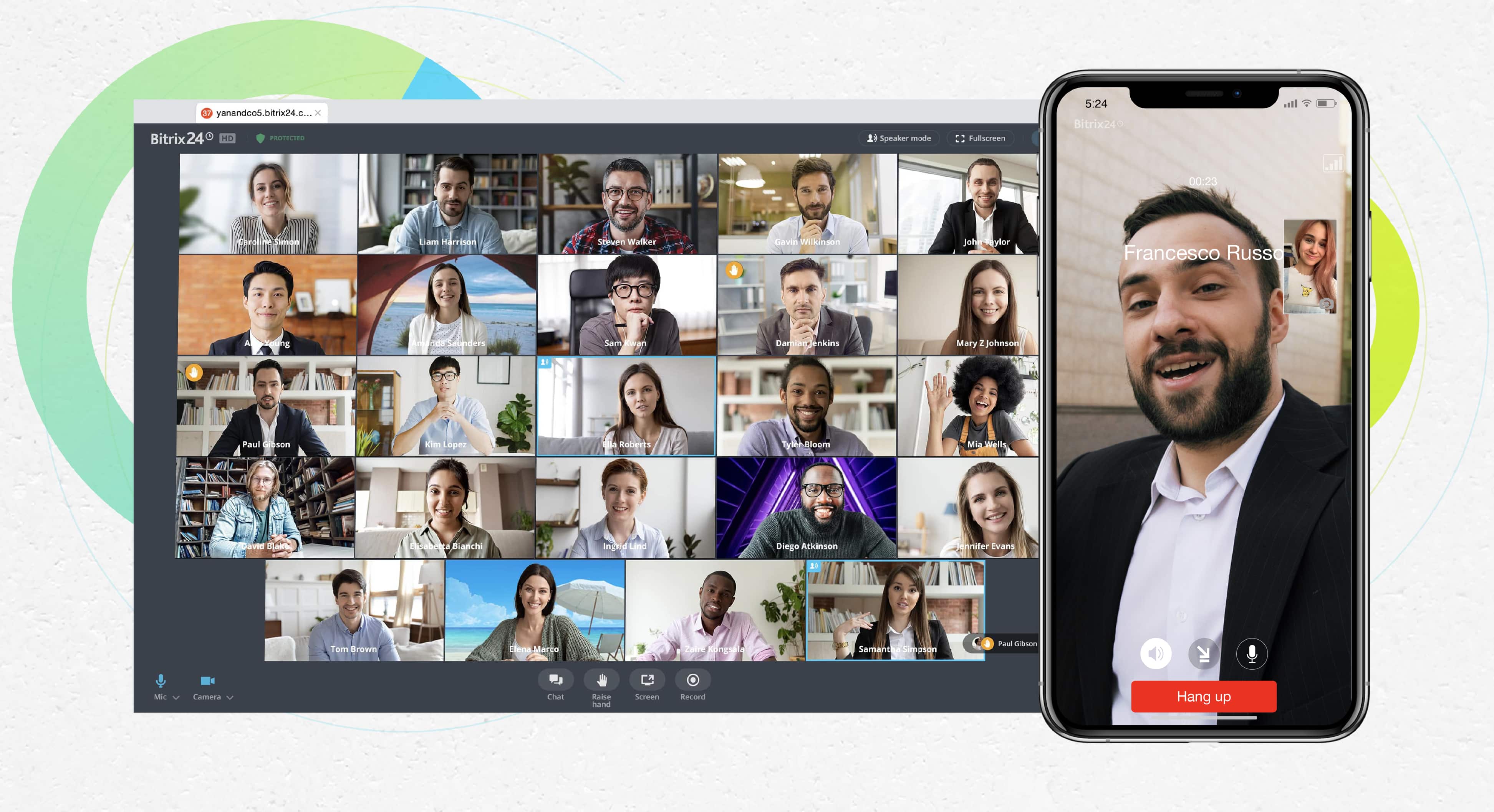 video calls bitrix24