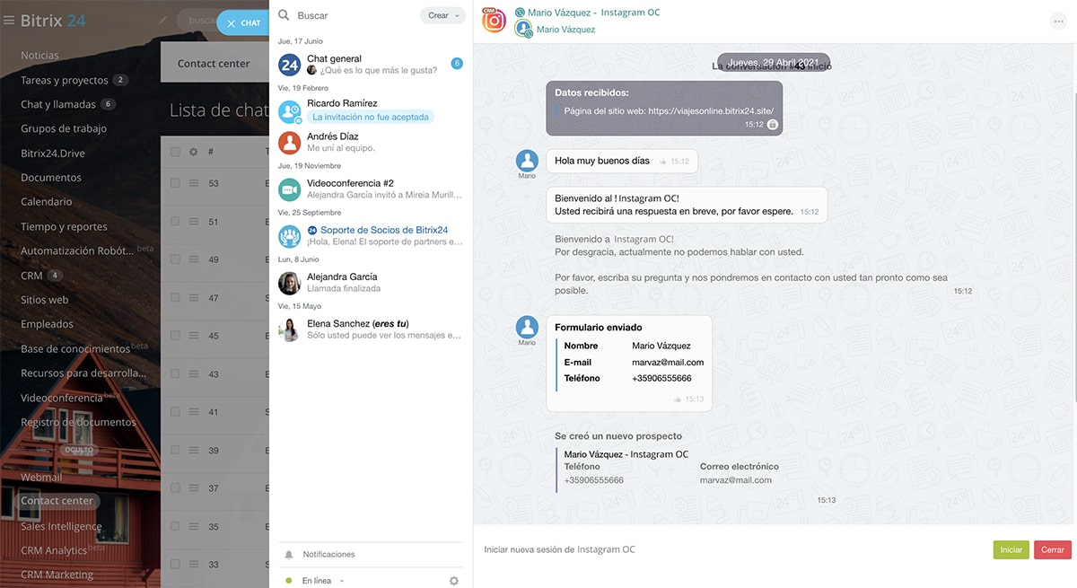 instagram_chat_with_client