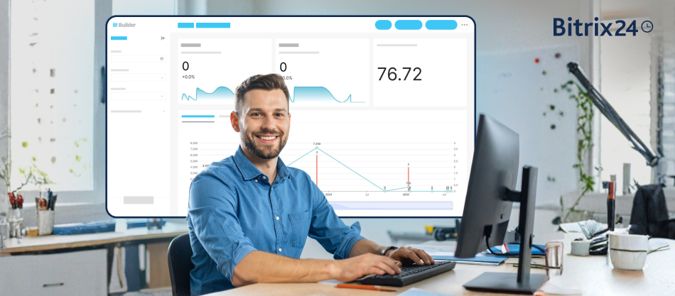 Analiza datos más rápido con el nuevo BI Builder de Bitrix24: filtros inteligentes, pre ajustes reutilizables y reportes sin bloqueos.