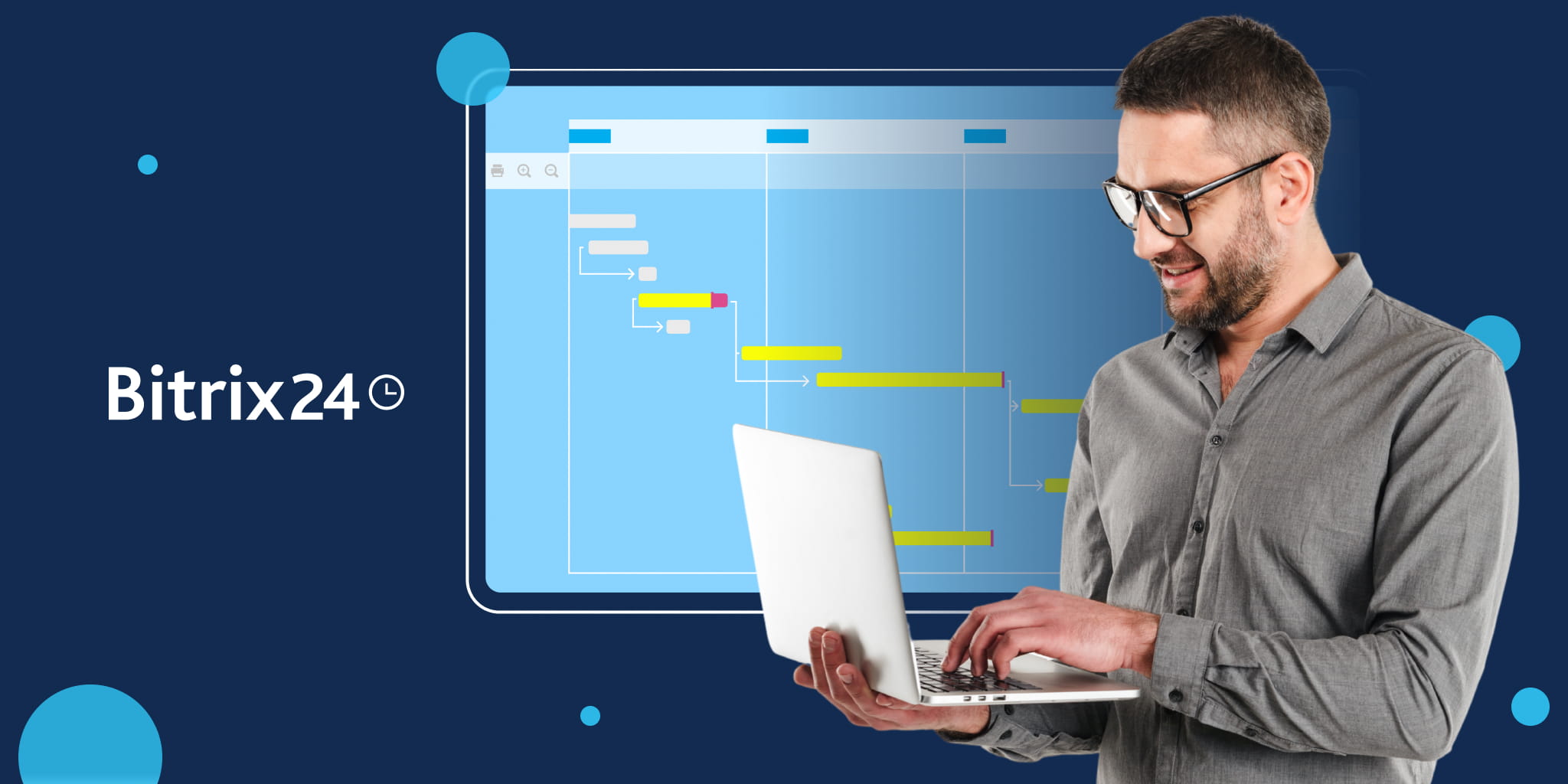 Gráfico de Gantt y Dependencias entre las tareas