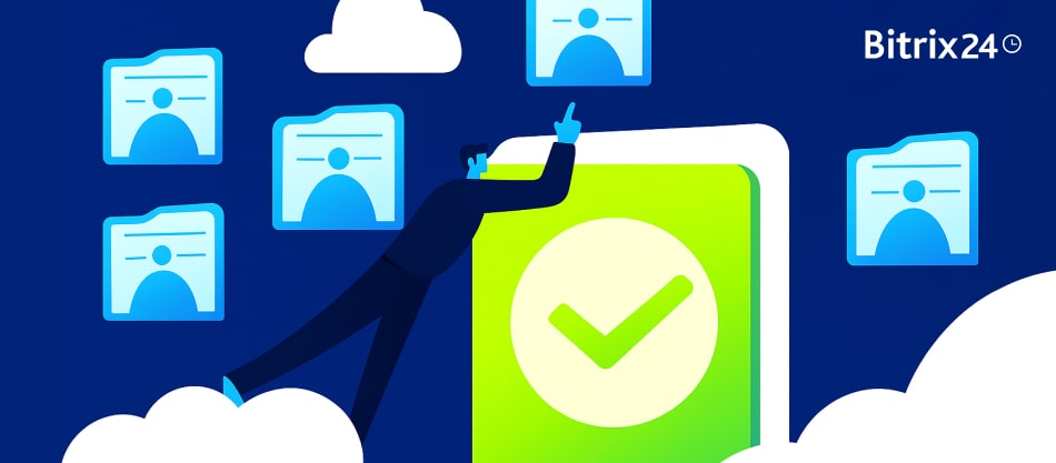 Automatiza la obtención de consentimientos para datos personales en todos tus canales abiertos (chat en vivo, mensajeros). Garantiza el cumplimiento legal con Bitrix24.