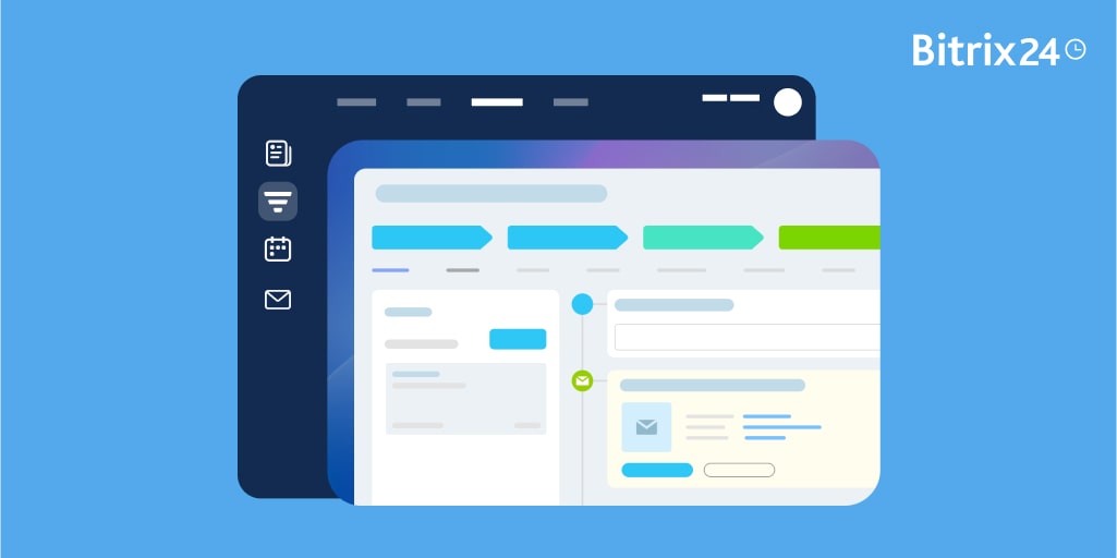 Ficha de CRM moderna con vista configurable