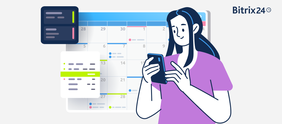 Con las Reservas Online de Bitrix24, tu negocio puede optimizar al máximo sus recursos y aumentar sus ingresos. En esta guía, te mostramos de forma clara y sencilla, con ejemplos prácticos, cómo organizar la programación de tus clientes y la reserva de tus recursos para cualquier servicio, alquiler o entrega.