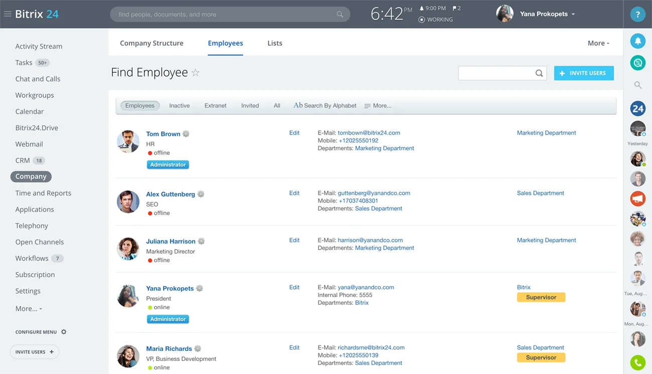employees