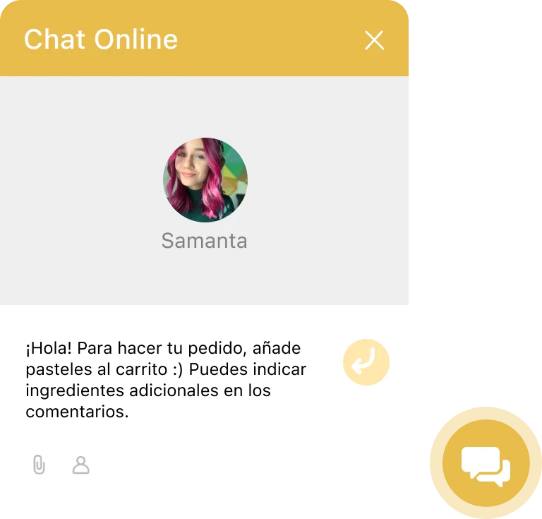 Chat de atención al cliente