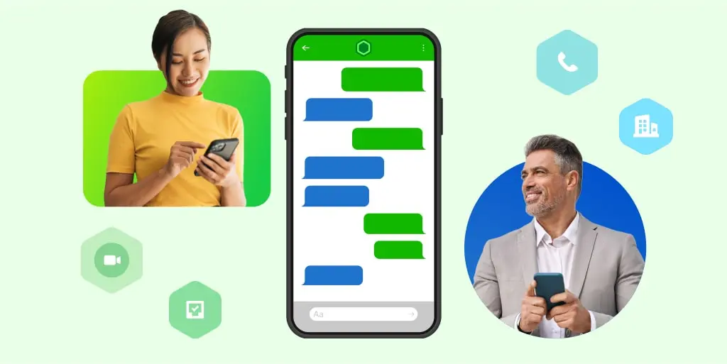 Collabs en la aplicación móvil