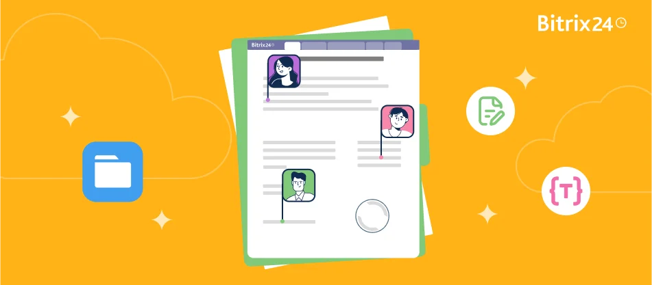Colabora en documentos como nunca antes con Bitrix24.Docs 