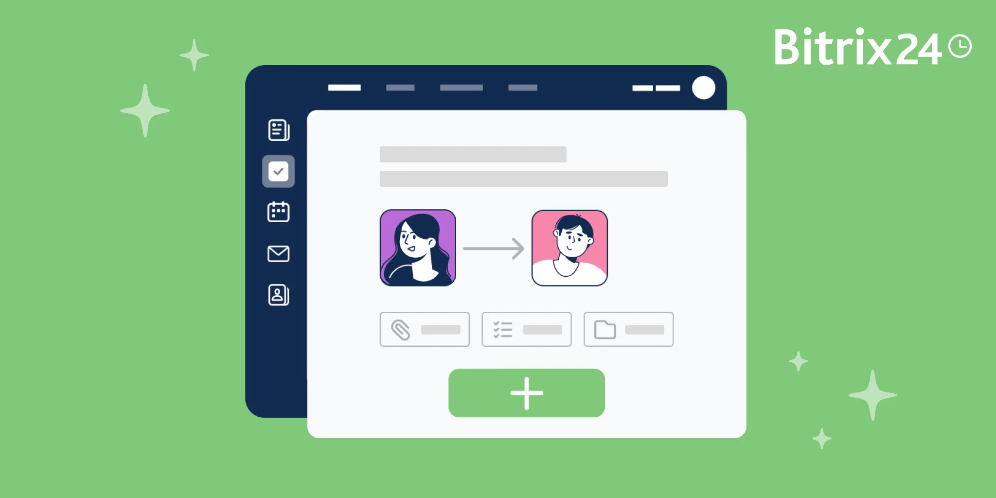 Mini perfil del empleado en Bitrix24