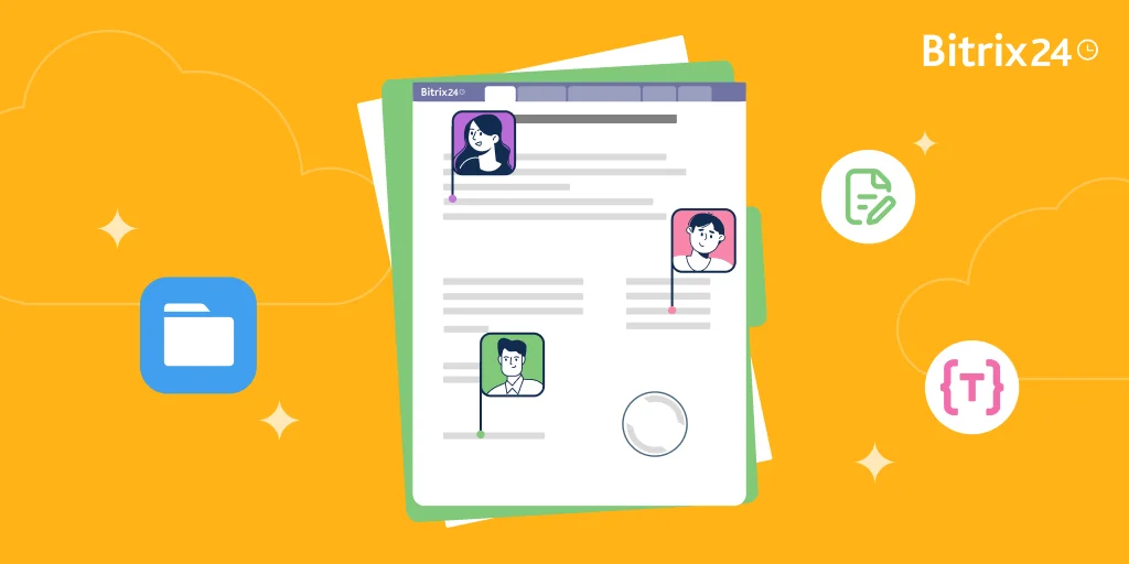 Colabora en documentos como nunca antes con Bitrix24.Docs 