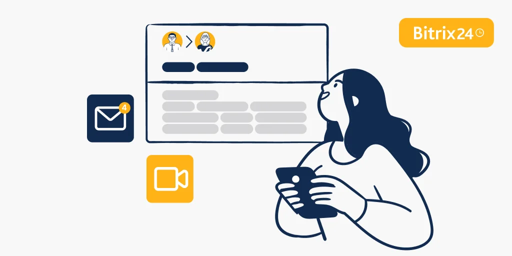 ¿Cómo gestionar llamadas y correos de clientes desde una sola aplicación móvil?