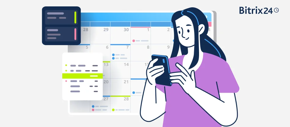 Con las Reservas Online de Bitrix24, tu negocio puede optimizar al máximo sus recursos y aumentar sus ingresos. En esta guía, te mostramos de forma clara y sencilla, con ejemplos prácticos, cómo organizar la programación de tus clientes y la reserva de tus recursos para cualquier servicio, alquiler o entrega.