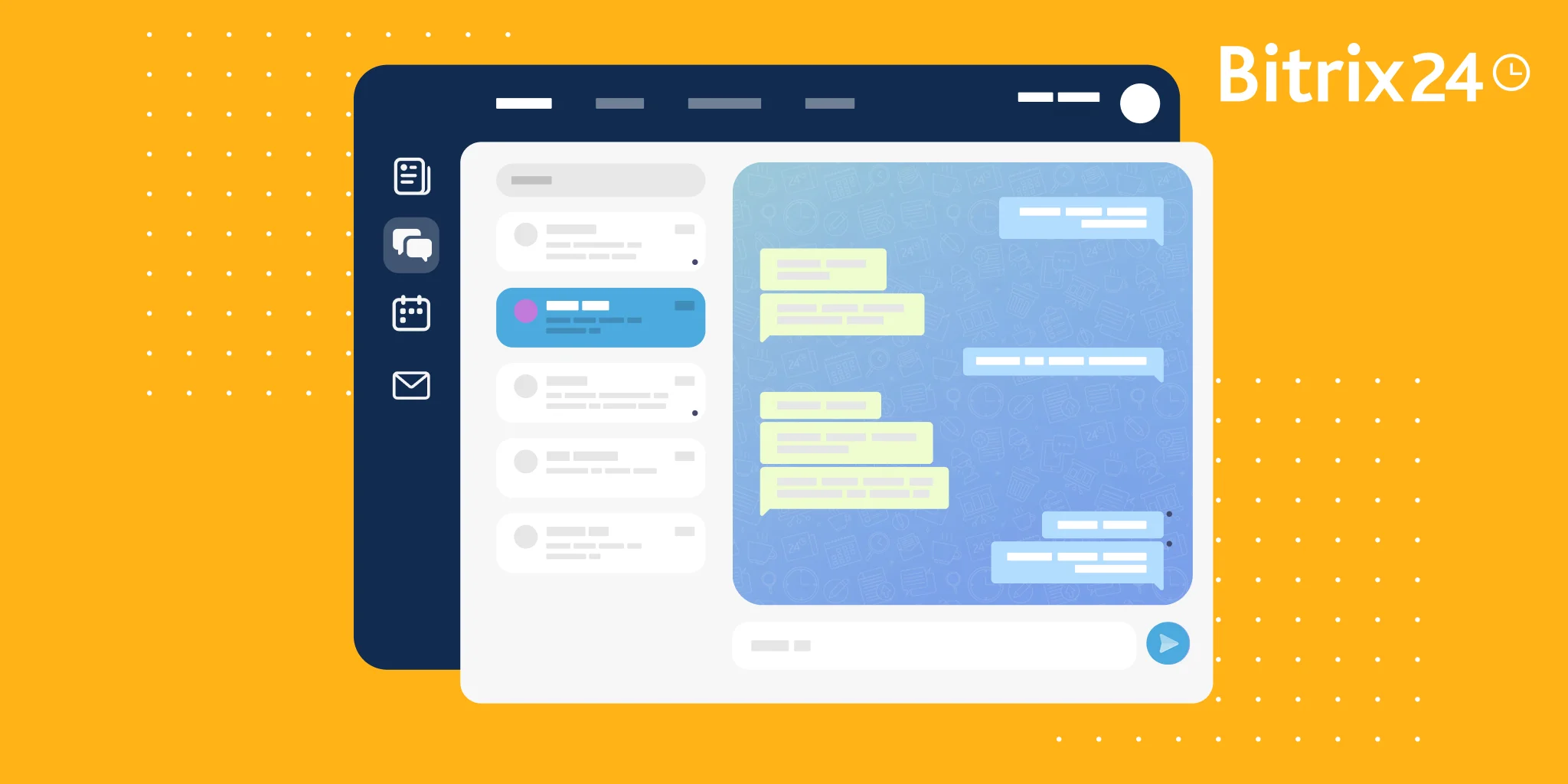 Chats de Bitrix24: comunicación inteligente y sin interrupciones