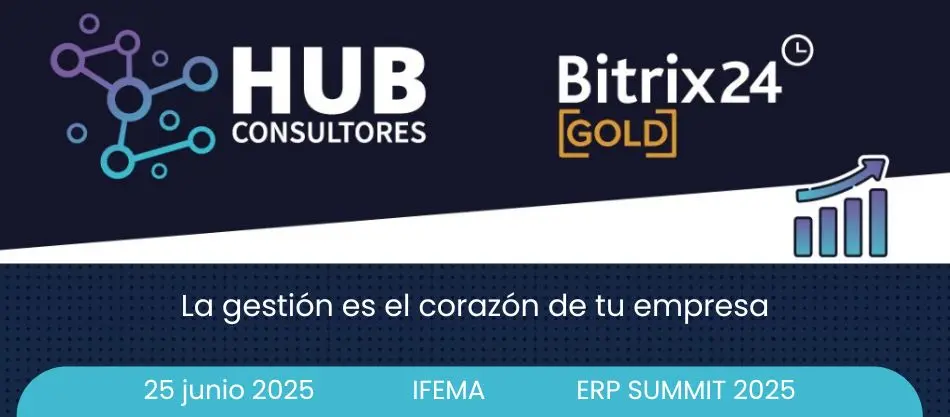 HUB Consultores, Partner Gold de Bitrix24, en el ERP Summit 2025