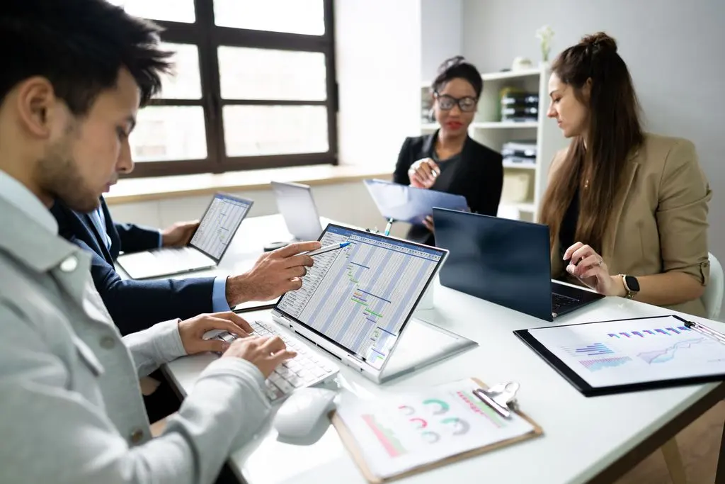Optimización de diagramas de Gantt
