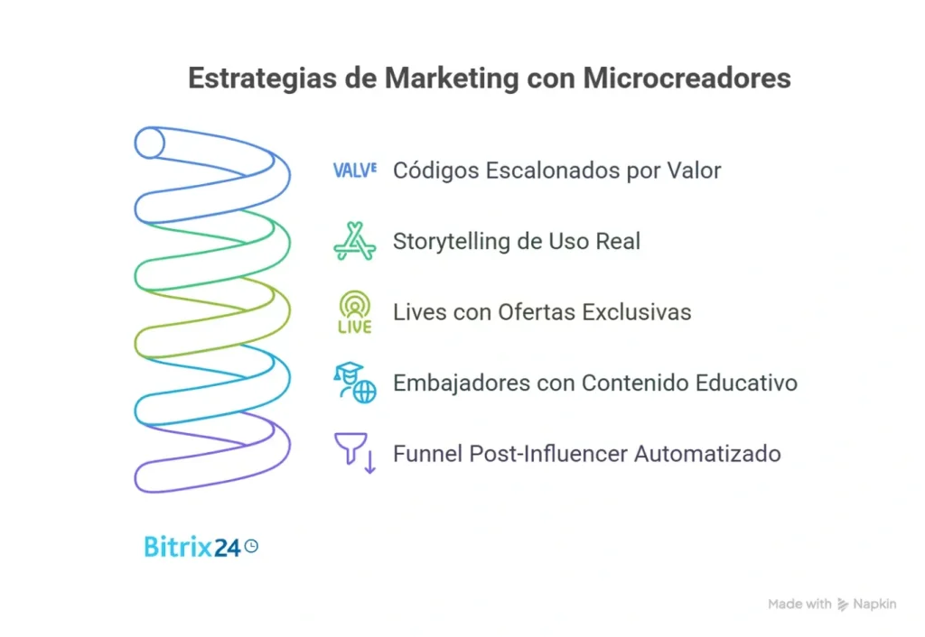 5 estrategias de marketing con microcreadores en México para duplicar el ticket medio en 30 días