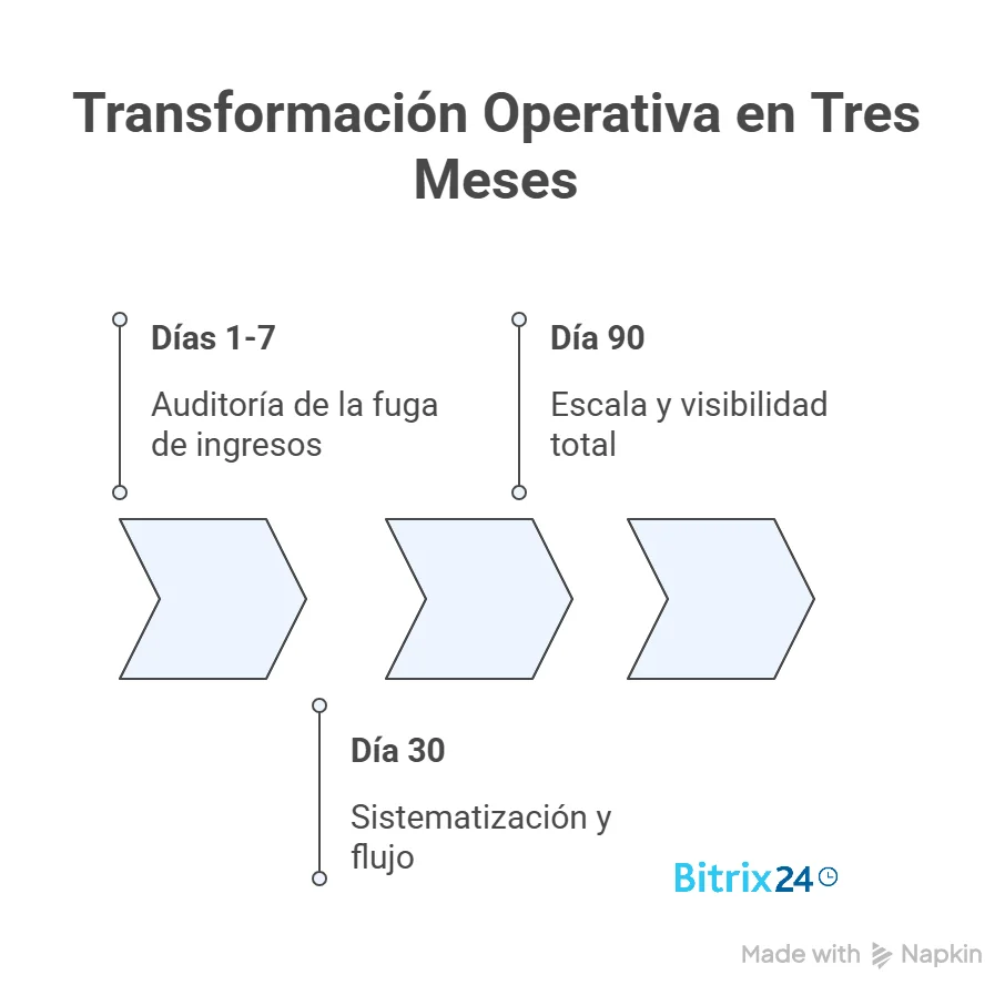 Cómo puedo transformar mi operativa en solo tres meses